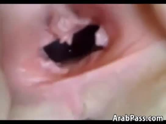 Arab girl fingering her pussy
